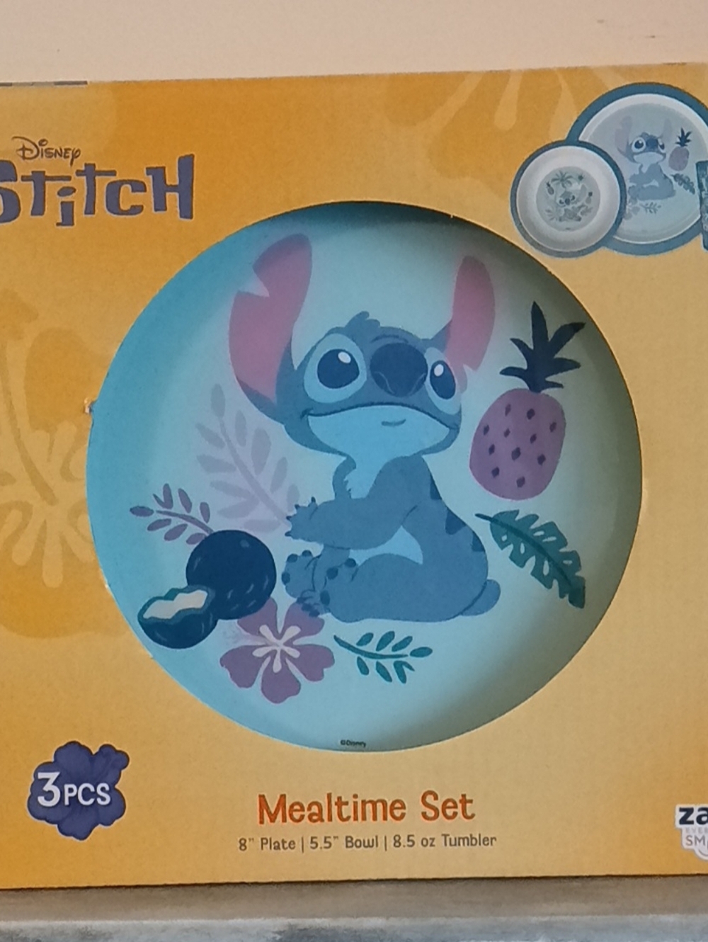 Disney Stitch Dining Set- Nwts